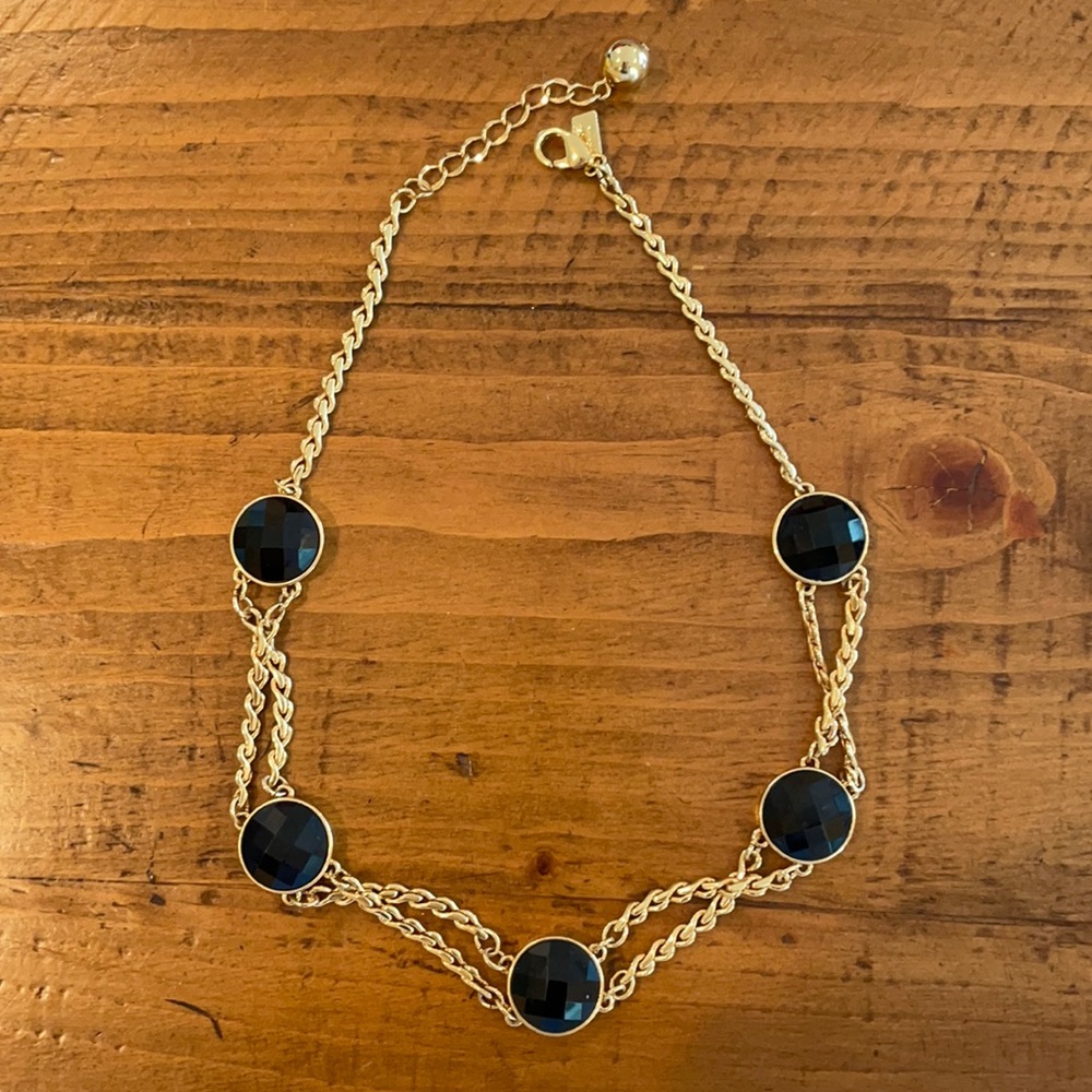 Kate Spade Gold and Black Necklace